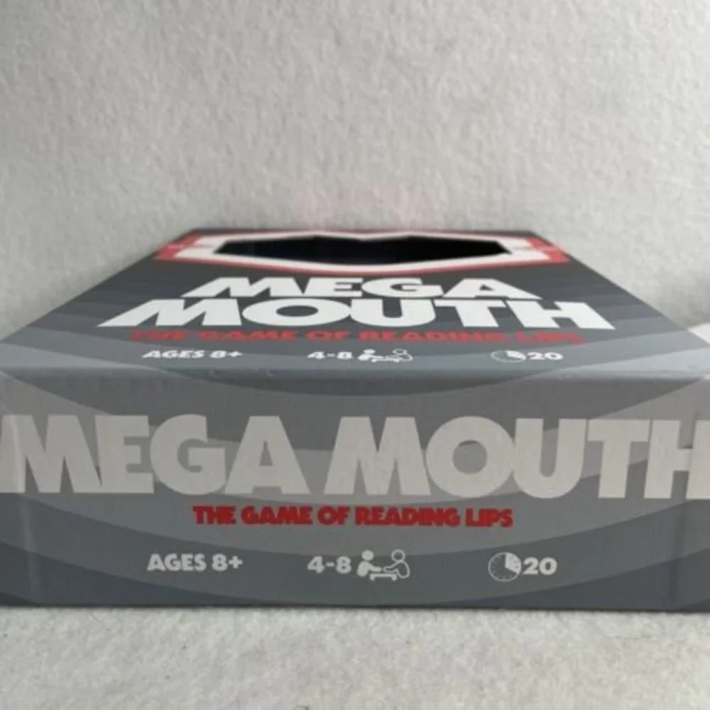 Mega Mouth Board Game - The Game of Reading Lips - Big G Creative - New